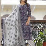 Blue Daisy Suit Set